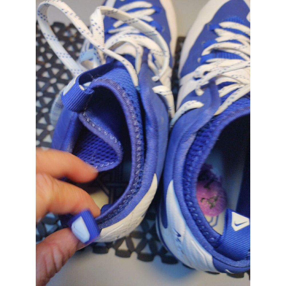 Nike Air Max MVP Elite Blue White Baseball Cleats 14 - Picture 5 of 9